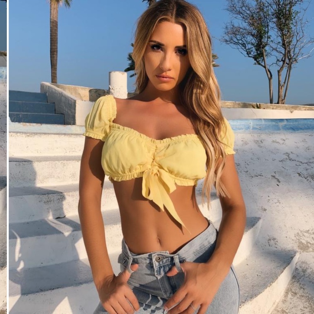 Claire yellow top - Picture 5 of 8